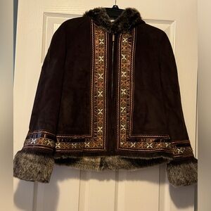 BEAUTIFUL NEW FAUX-FUR COAT